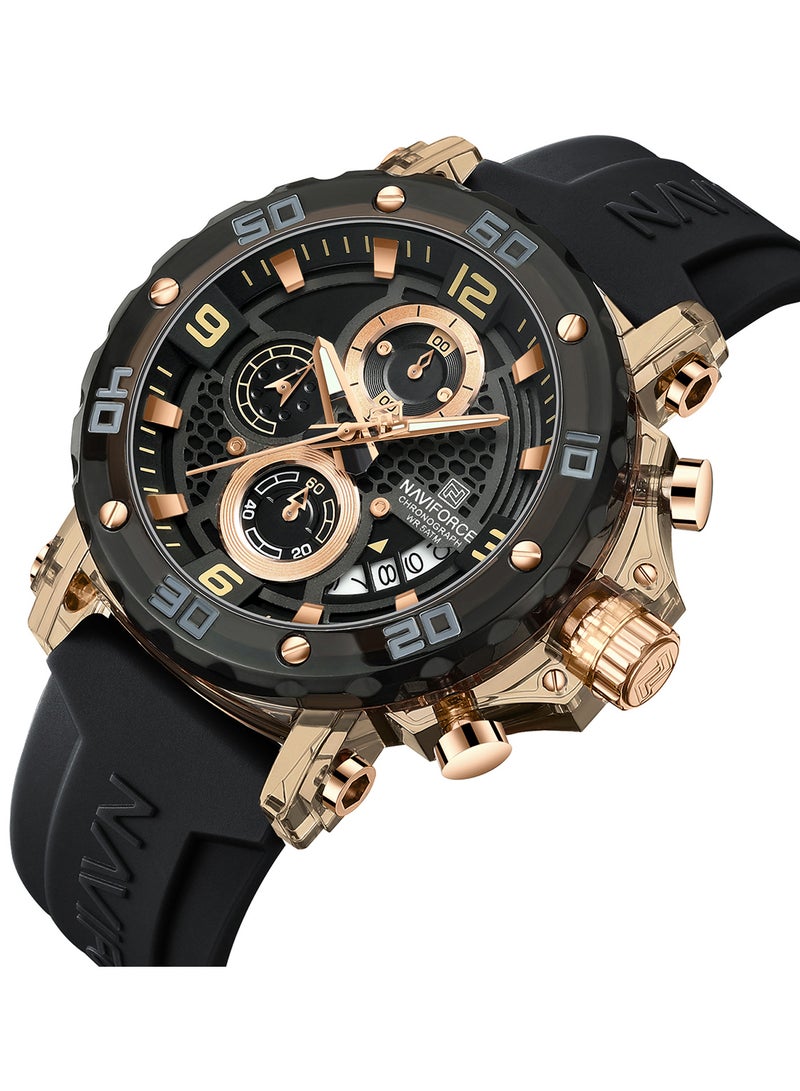 Naviforce Watch For Men NF7123-RG-Y-B - Image 2